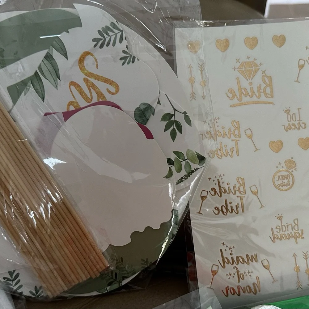 Bridal Shower or Bachelorette Party Decoration Set NWT
